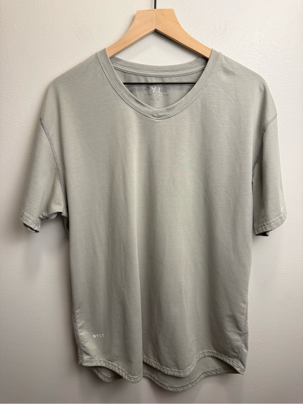 BYLT Basics Sage Short Sleeve Crew Tee